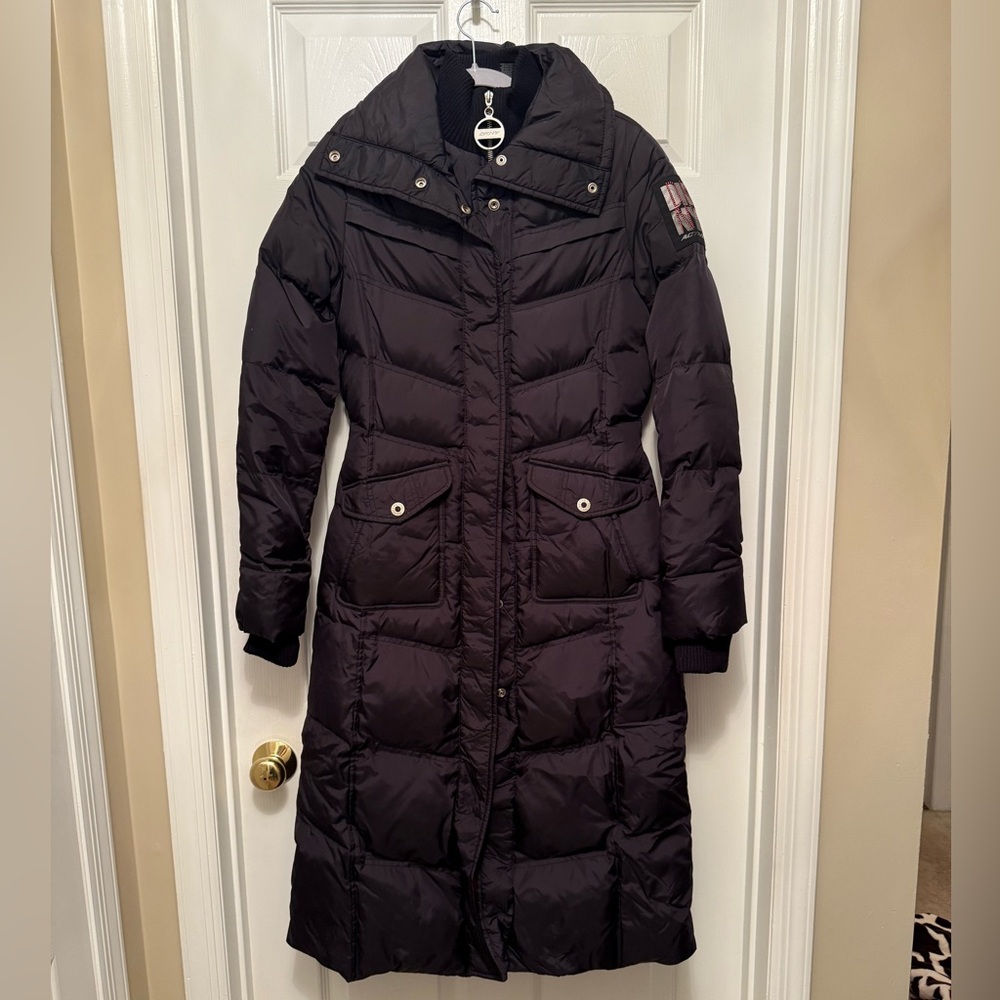 DKNY Women's Black Puffer Coat